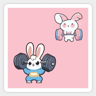 Buns of steel Sticker Pack Magnet